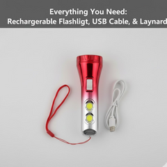 LED Torchlight – USB Rechargeable & Multi-functional |
