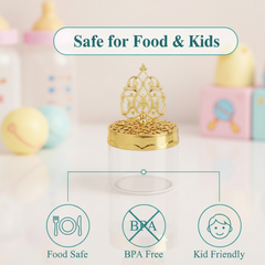Baby Shower Candy Boxes – Clear Plastic Favor Containers