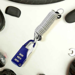 3-Digit Combination Anti-Theft Padlock – Keyless Security & Built-In Wire