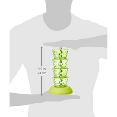 Rotating Pickle Rack – 4-in-1 Multipurpose Kitchen Storage | CookAura