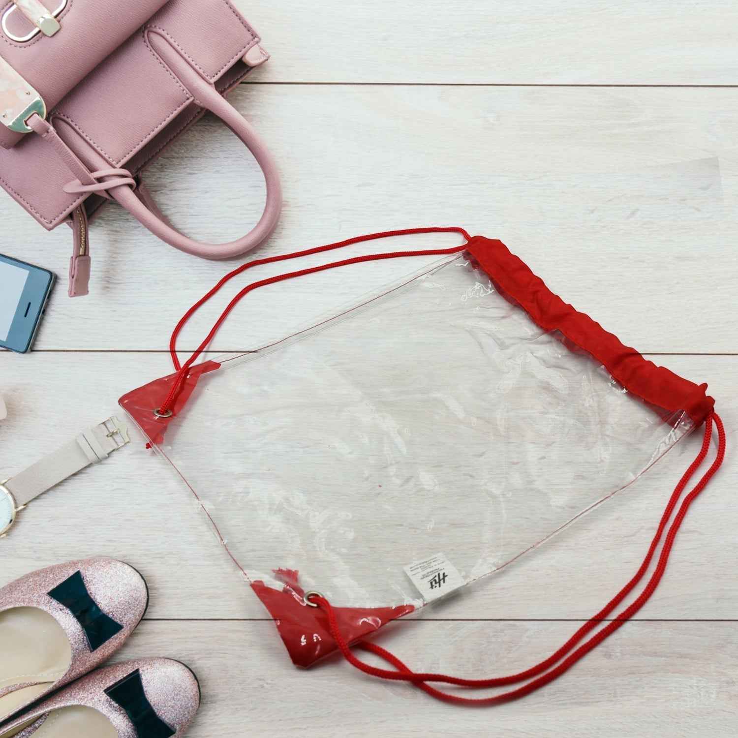 Clear Waterproof Stadium Bag – Gym & Travel Essentials | ClassiCarry