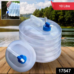 Collapsible Water Container – 10L Portable for Camping | hydrozilla