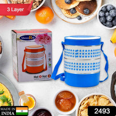 Insulated Tiffin Set – 3-Layer Stainless Steel | Lunchie Bunchie