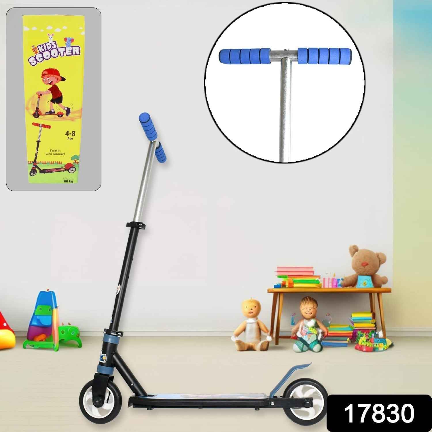 Kids Foldable Scooter – Adjustable Height & LED Wheels | Play & Move