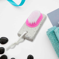 Pumice Stone Foot Scrubber – Dual-Action Brush | XcelCraft
