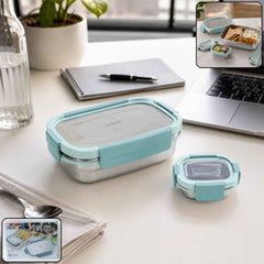 Stainless Steel Lunch Box Set Ð Leak-Resistant & Easy to Carry