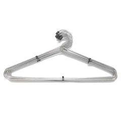 Stainless Steel Cloth Hanger (Set of 12) – Durable & Non-Slip | FreshAura Homeware