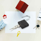 Iron Padlock – 75mm Brass Core, Waterproof & Anti-Theft | Safelix