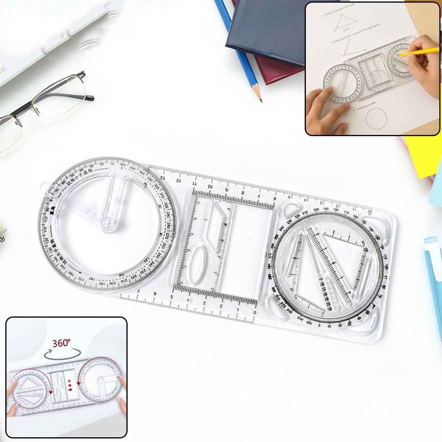 Geometry Drawing Tool – Multi-Functional Precision Instrument