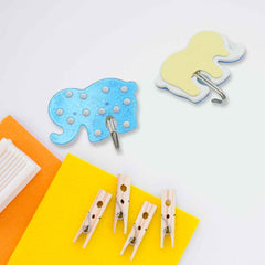 Self-Adhesive Hooks – Heavy Duty & Waterproof (2 Pc) | Indo Glow