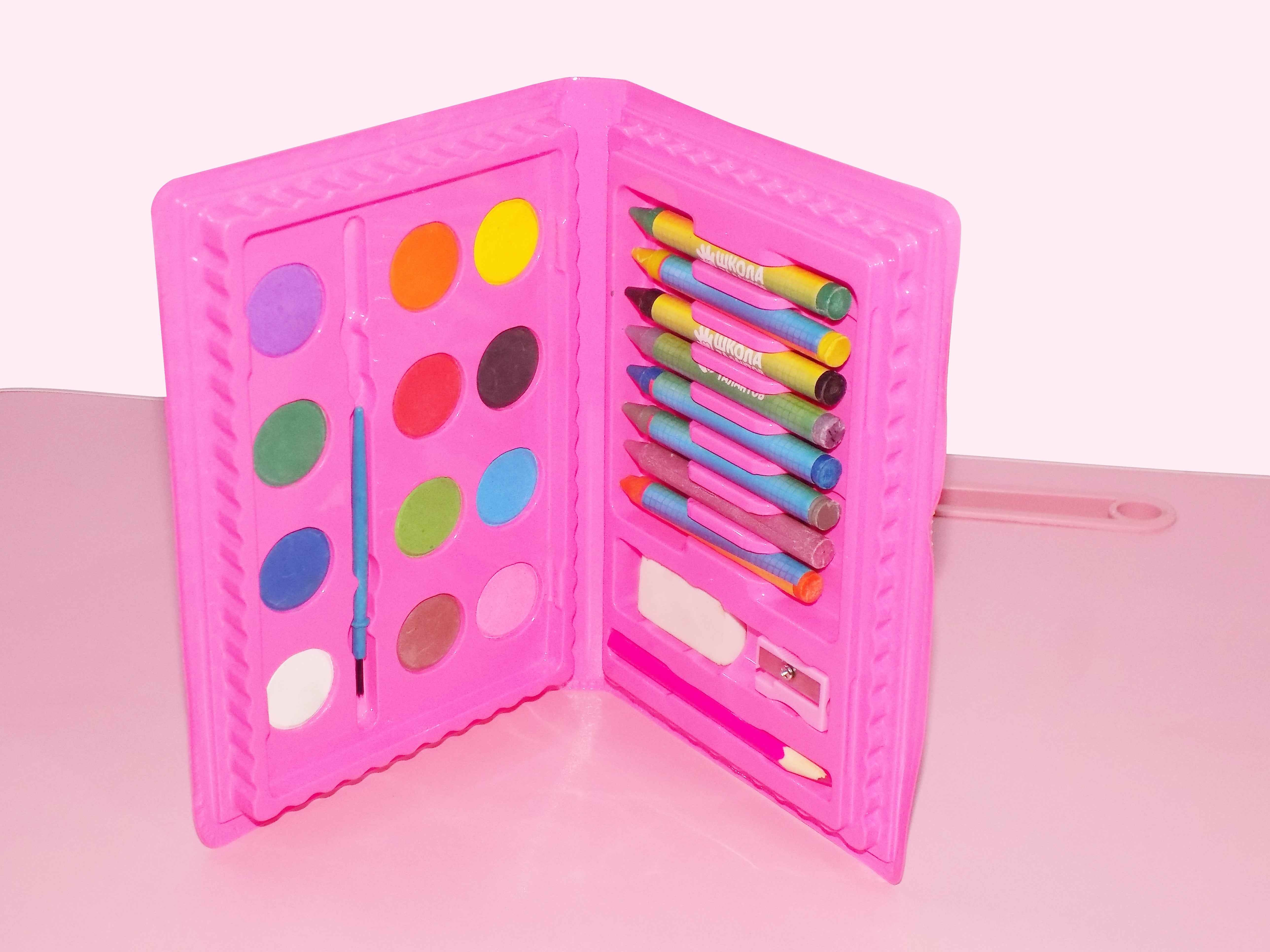 Kids Art Set – 24-Piece Drawing & Painting Kit | Colorful Creations