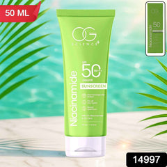 Niacinamide Sunscreen SPF 50 PA+++ – Broad Spectrum Sun Protection