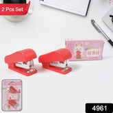 Mini Stapler Set – Portable & Multicolour (2 Pc) | FiloDesk
