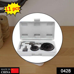 Wood Hole Saw Set – 11-Pc 19-64mm for Woodworking | BoltForce