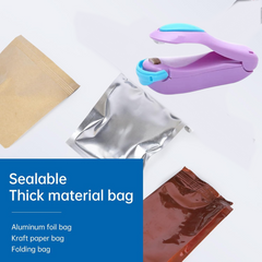 Mini Heat Sealer – Portable Food Bag Sealing Machine | XcelCraft