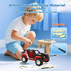 Free-Wheel Racing Jeep Toy Car – Push & Go Adventure Fun