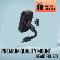 Bike Phone Holder – Weatherproof & 360° Rotatable Mount | Gambit