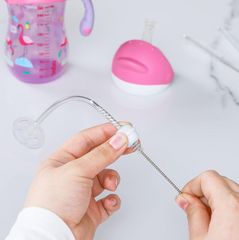 Straw Cleaning Brush – 20cm Stainless Steel for Hygienic Straws