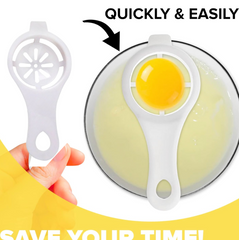 Egg Yolk Separator – Food Grade Wheat Straw Filter | Bake & Dwell