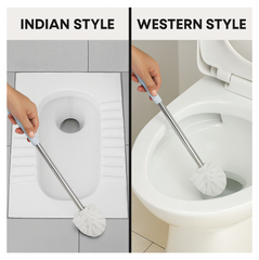 Toilet Brush with Holder – Western & Indian Toilets | Bathora