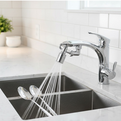 Rotating Faucet Sprayer – 1080° Swivel & Dual Flow | Bathora