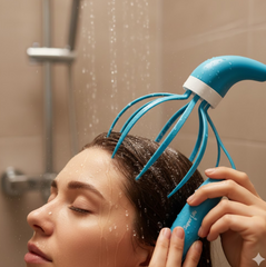 Scalp Massager – 9-Claw Stress Relief Hand Grip | XcelCraft