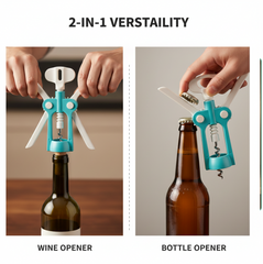 Waiter Corkscrew – Durable Wine & Beer Bottle Opener | Siplix