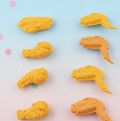 Chicken Erasers – Fun Wing & Leg Set | TinyTrendy
