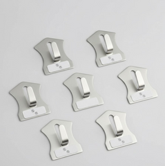 Stainless Steel Wall Hooks – 18 Pc Heavy Duty Set | Styleva