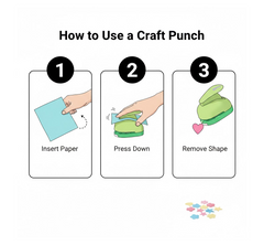 Kids Paper Craft Punch – Decorative Shapes for DIY Art | Craftily
