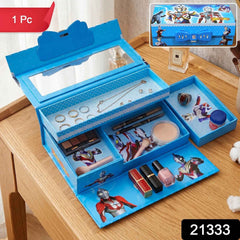 Multipurpose Folding Makeup and Jewelry Storage Box Ð Compact & Portable