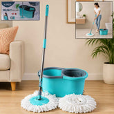 Plastic 360¡ Spin Mop Set Ð Effortless Floor Cleaning Solution