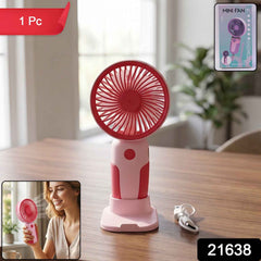 Mini Handheld Rechargeable USB Fan Ð Portable & Detachable Stand