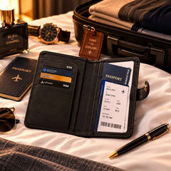 Travel Passport Holder Ð Stylish, Compact & Organized
