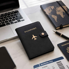 Travel Passport Holder Ð Stylish, Compact & Organized