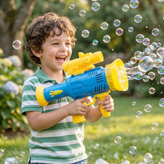 Automatic Bubble Gun Ð Rechargeable with Colorful Lights for Kids