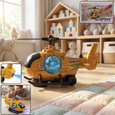 Military Spray Helicopter Toy Ð Lights, Music & Mist for Kids