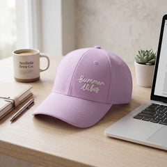 Summer Vibes Embroidered Baseball Cap Ð Stylish Sun Protection