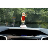 PM Narendra Modi solar powered car dashboard showpiece