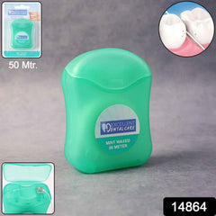 Mint Waxed Dental Floss – Smooth Glide & Fresh Breath 50m