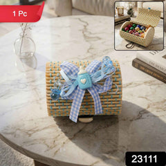 Mini Bamboo Gift Box Ð Elegant Favor & Treat Container