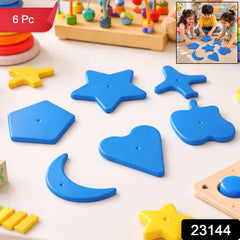 Kids Learning Shape Puzzle Toy Ð 6 Piece Educational Blocks for Toddlers