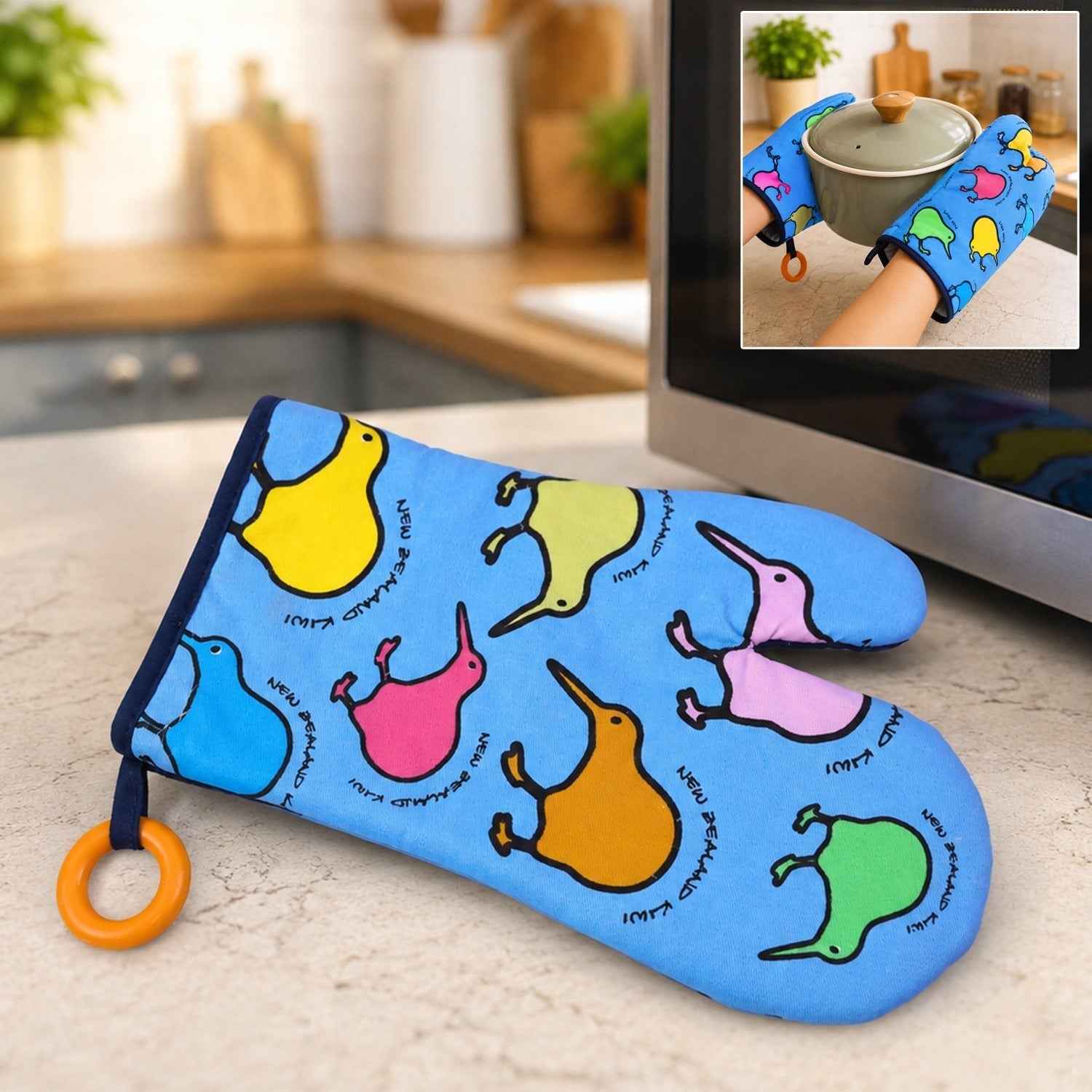 Heat Resistant Oven Glove Ð Safe Kitchen Handling & Grip
