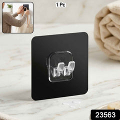 Adhesive Plastic Wall Hook Ð Damage-Free Strong Hold Organizer