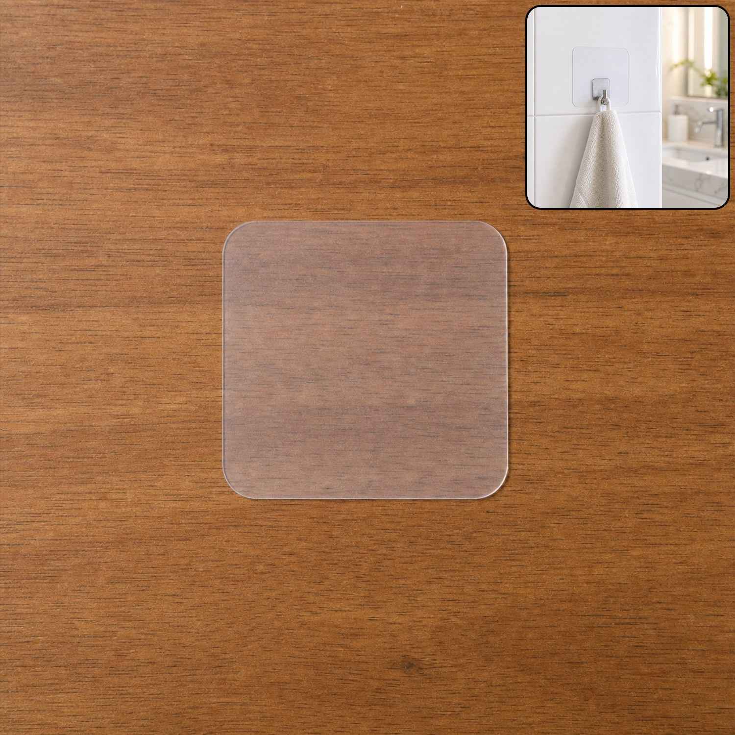 Reusable Nano Adhesive Gel Pad Ð Strong & Washable Surface Holder