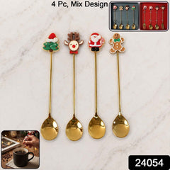 Mix Golden Cartoon Spoon Set Ð Stylish & Durable Tableware