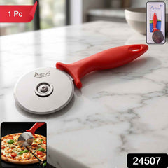Stainless Steel Pizza Cutter Ð Sharp Slicer with Comfortable Handle