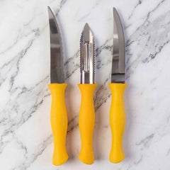 Kitchen Knife and Peeler Set Ð Durable Stainless Steel Tools for Daily Use