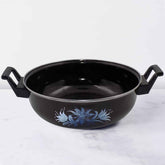Cast Iron Kadai – Traditional 14 Inch Durable Pan | Indo Glow