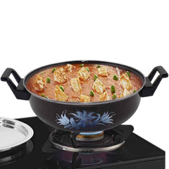 Cast Iron Kadai – Traditional 14 Inch Durable Pan | Indo Glow